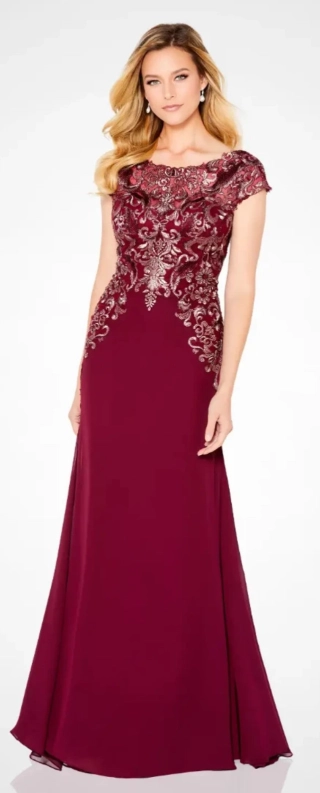 Pear Shaped Mother of the Bride dress 320